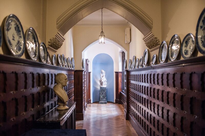 Elegant Library at Merchant Taylors' Hall, ideal for upscale events and meetings.