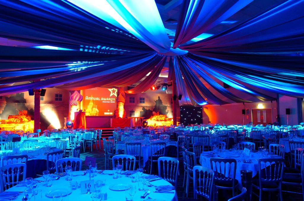 Elegant Princess Suite at Reading FC, perfect for awards ceremonies and events.