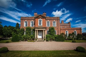 Stately Iscoyd Park venue with elegant architecture for upscale weddings and events.