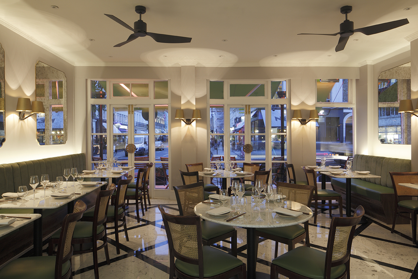 Stylish HO Restaurant and Terrace, perfect for intimate gatherings and corporate events.