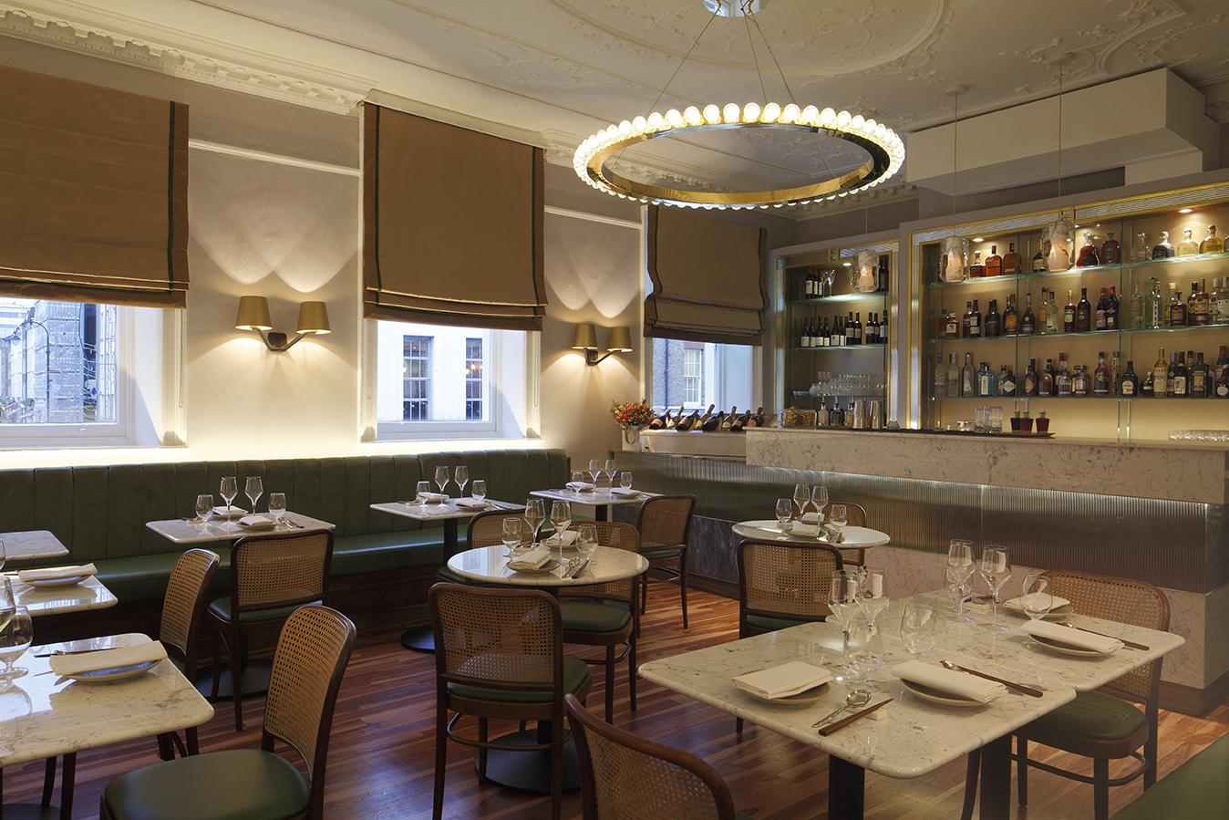 Elegant Saigon Bar at The House of Ho, ideal for corporate dinners and private events.