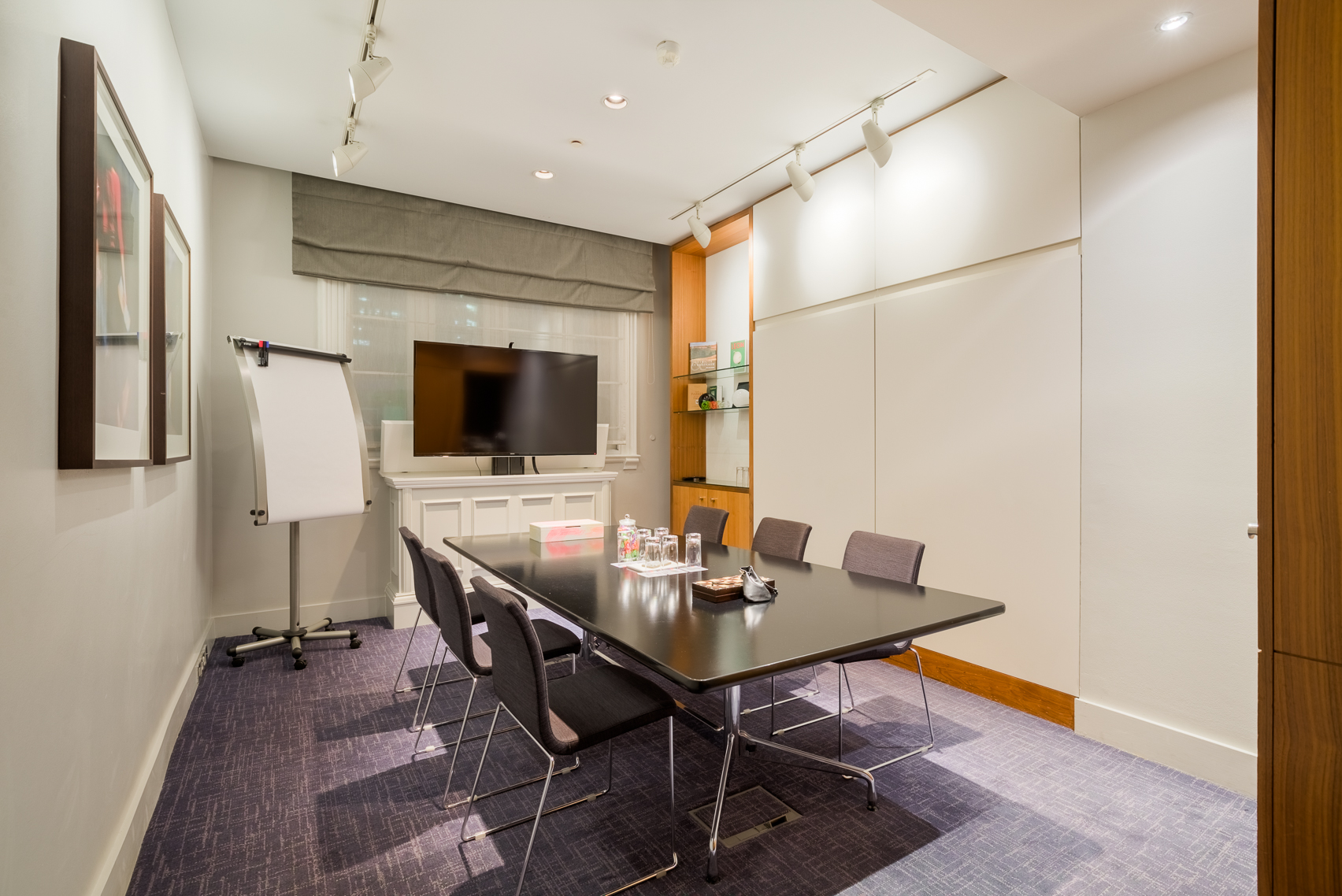 Leadenhall Suite meeting room at Andaz London, modern design for corporate events.