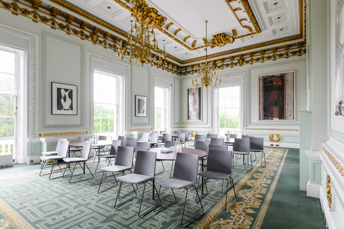 Radhakrishnan Room: elegant meeting space for workshops and gatherings at Carlton House Terrace.