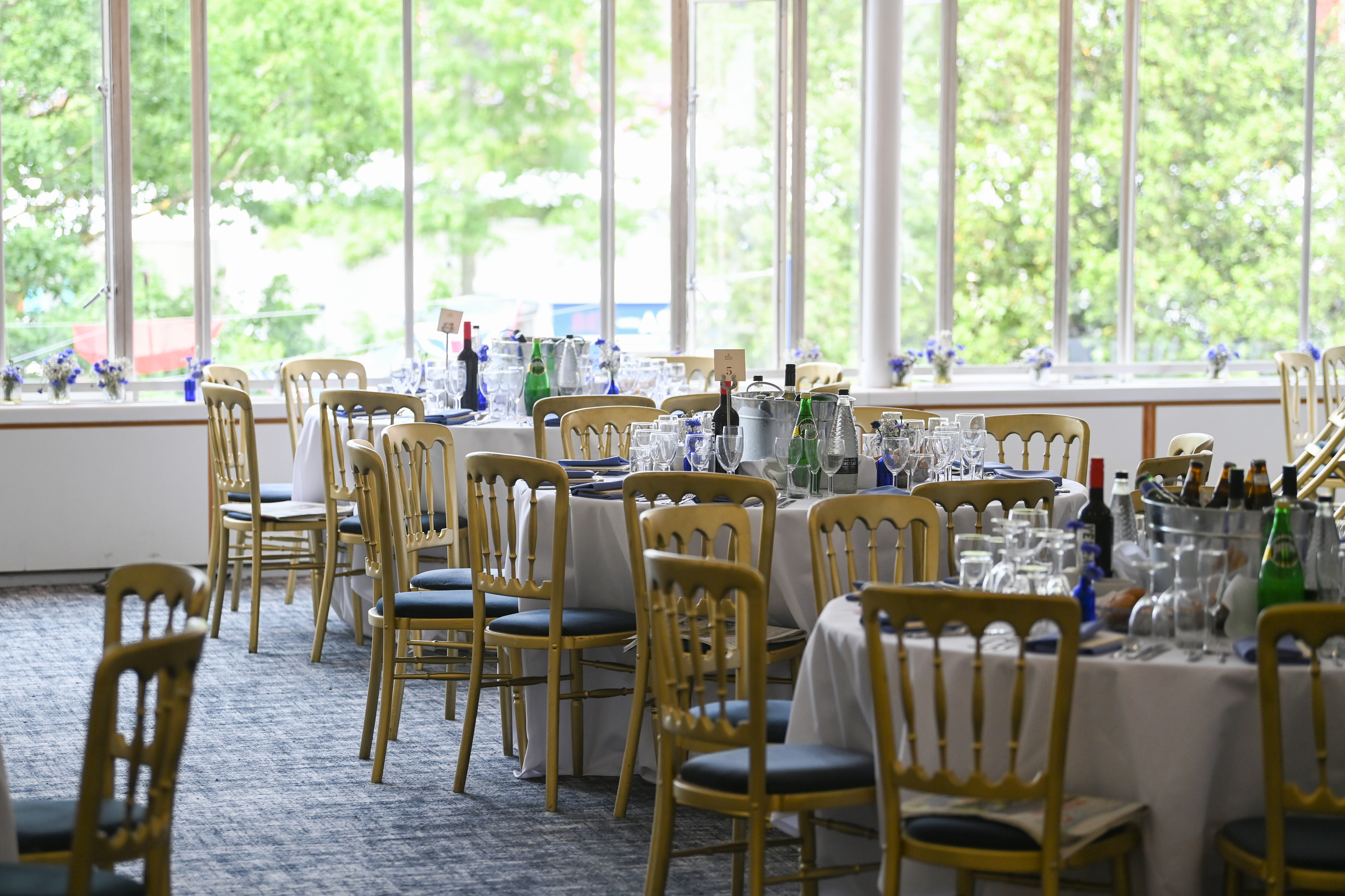 Elegant Pavilion Suite at Ascot Racecourse, perfect for events and gatherings.