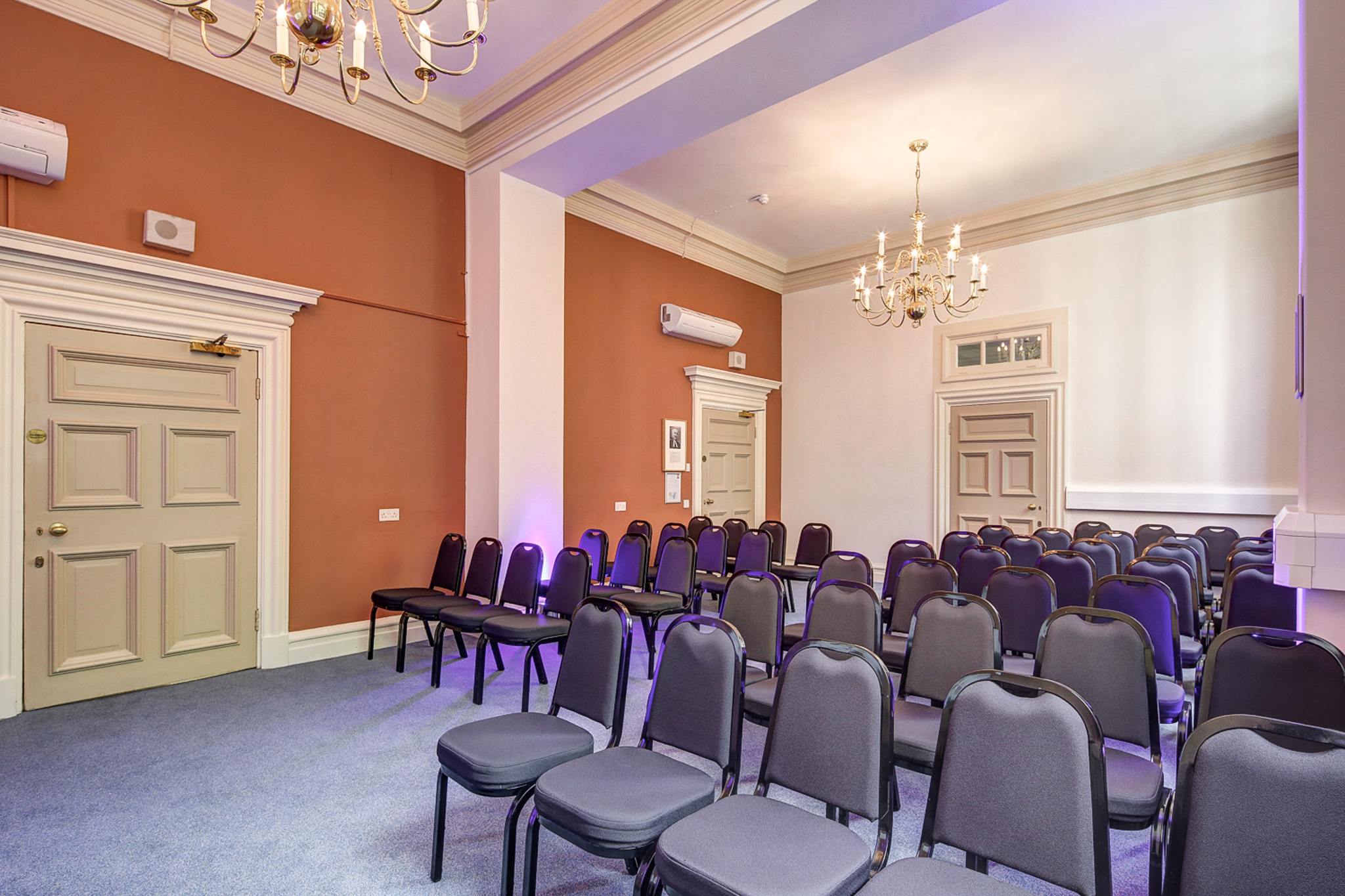Maurice Barnett in Central Hall Westminster, elegant meeting room for corporate events.