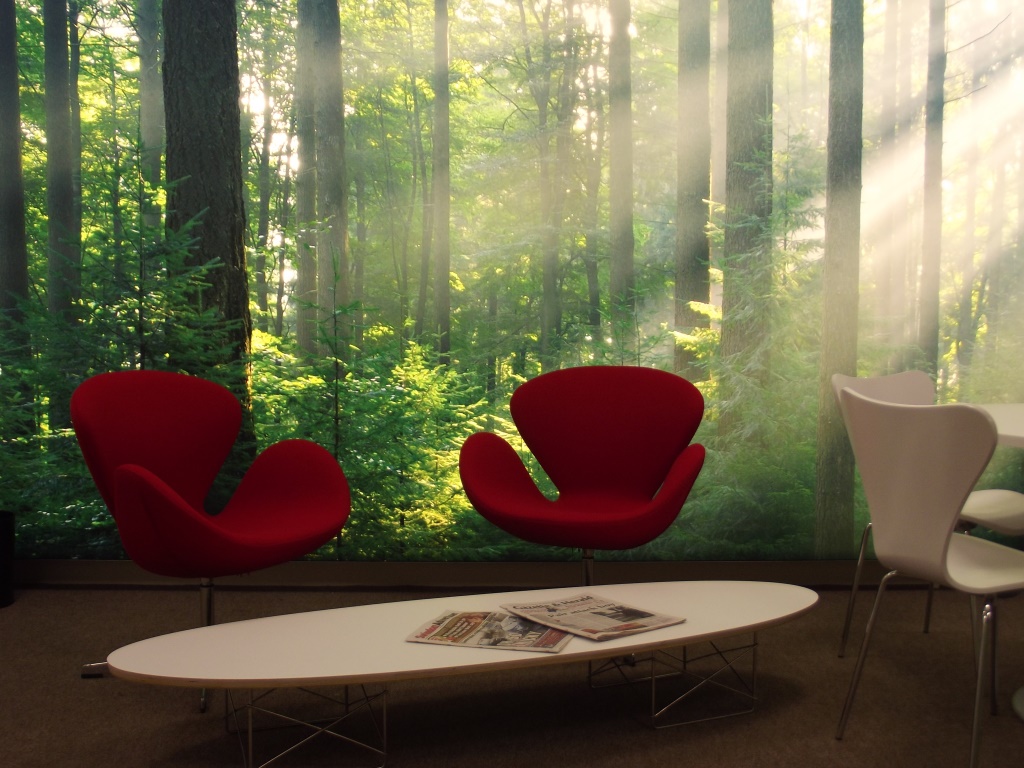 Board Room in Bowman House with modern furniture, ideal for meetings and networking events.