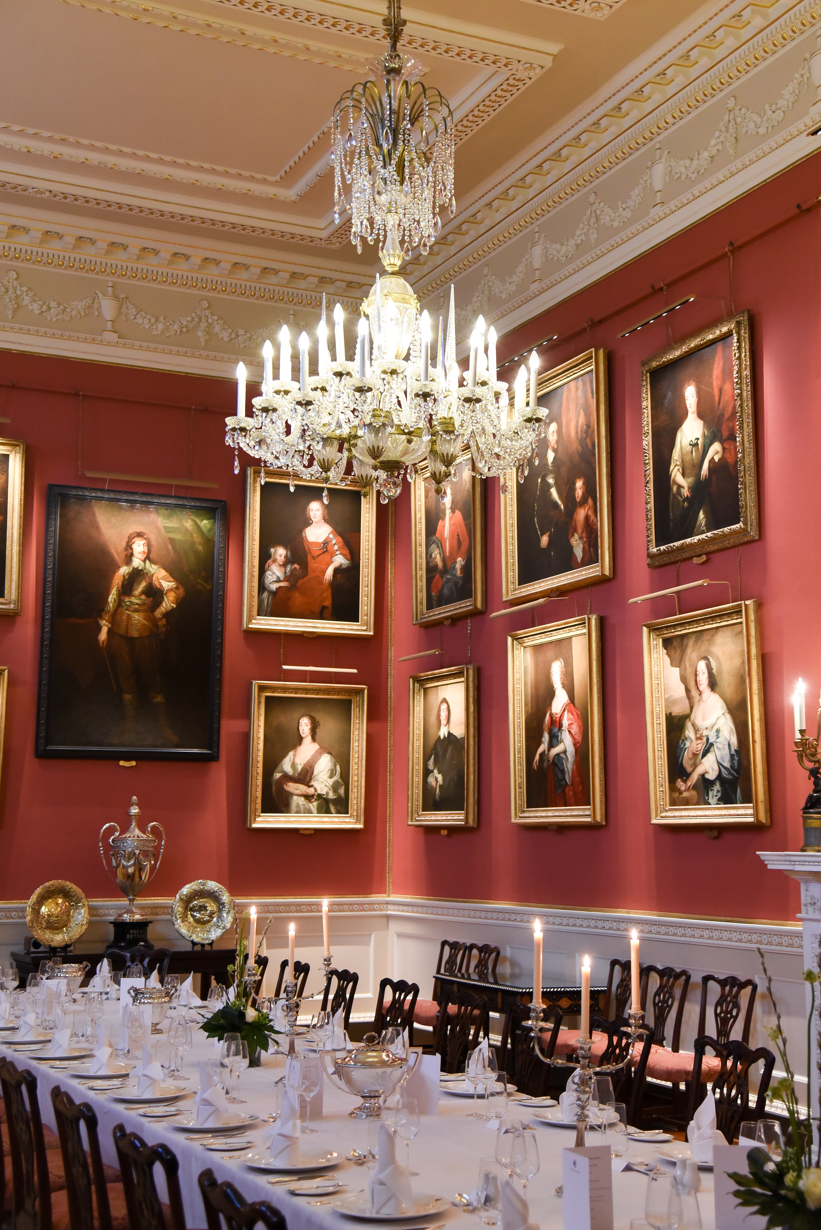 Elegant private dining room at Weston Park, perfect for gala events and meetings.