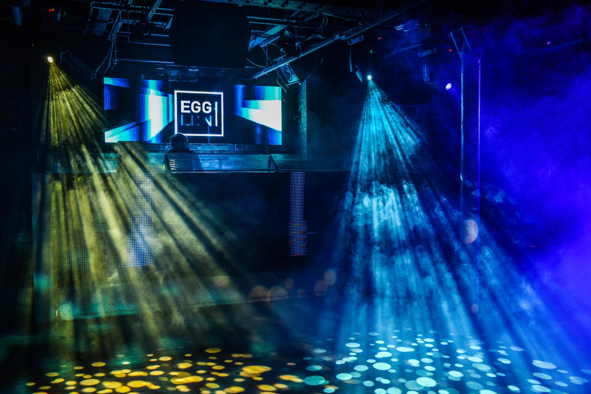 Middle Floor and Outside Terrace at Egg LDN, vibrant event space for corporate events.