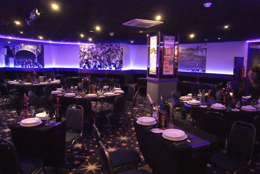 Elegant event space in The Round Room, Viva Blackpool, perfect for gatherings and celebrations.