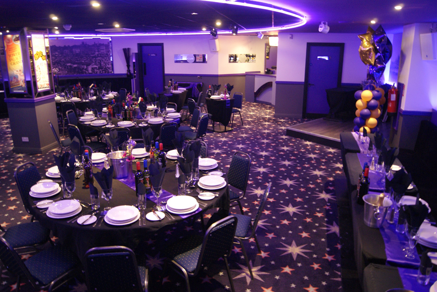 Elegant event space in The Round Room, Viva Blackpool, perfect for formal gatherings.