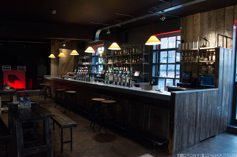 Stylish bar area in Arts Club Liverpool, perfect for networking events and gatherings.
