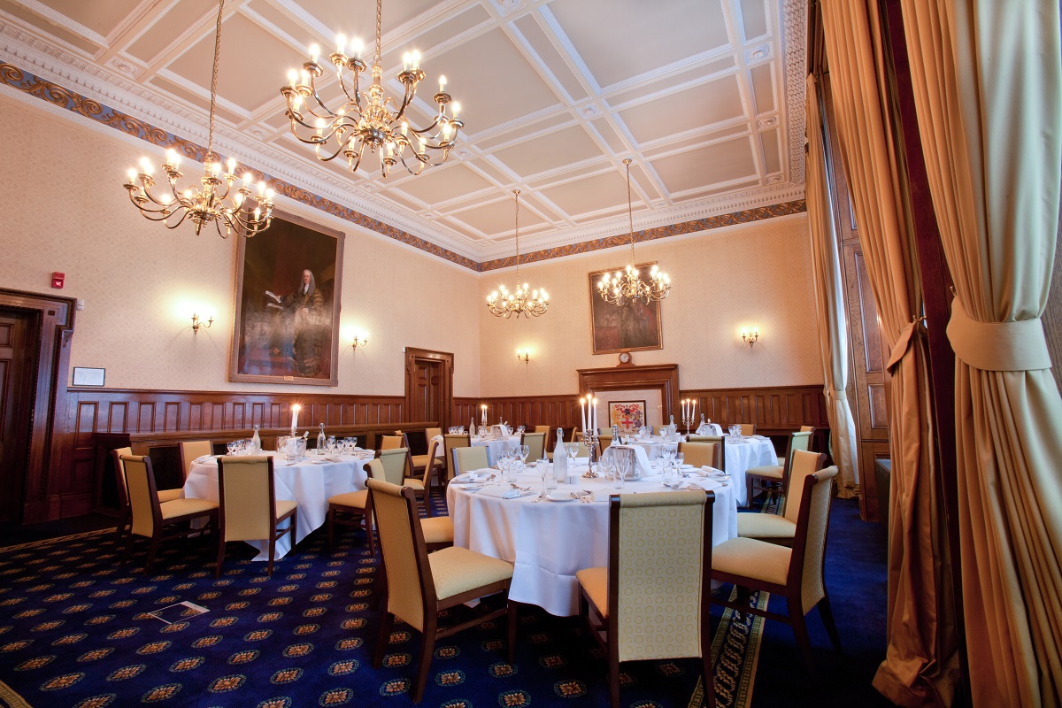 David Lloyd George ballroom, chandeliers, gala, awards