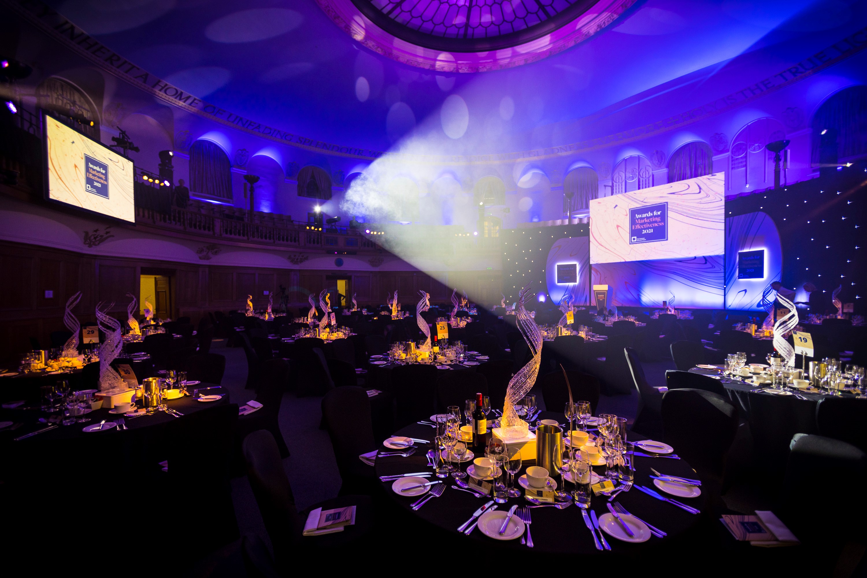Elegant banquet hall in Church House Westminster, ideal for corporate events and galas.