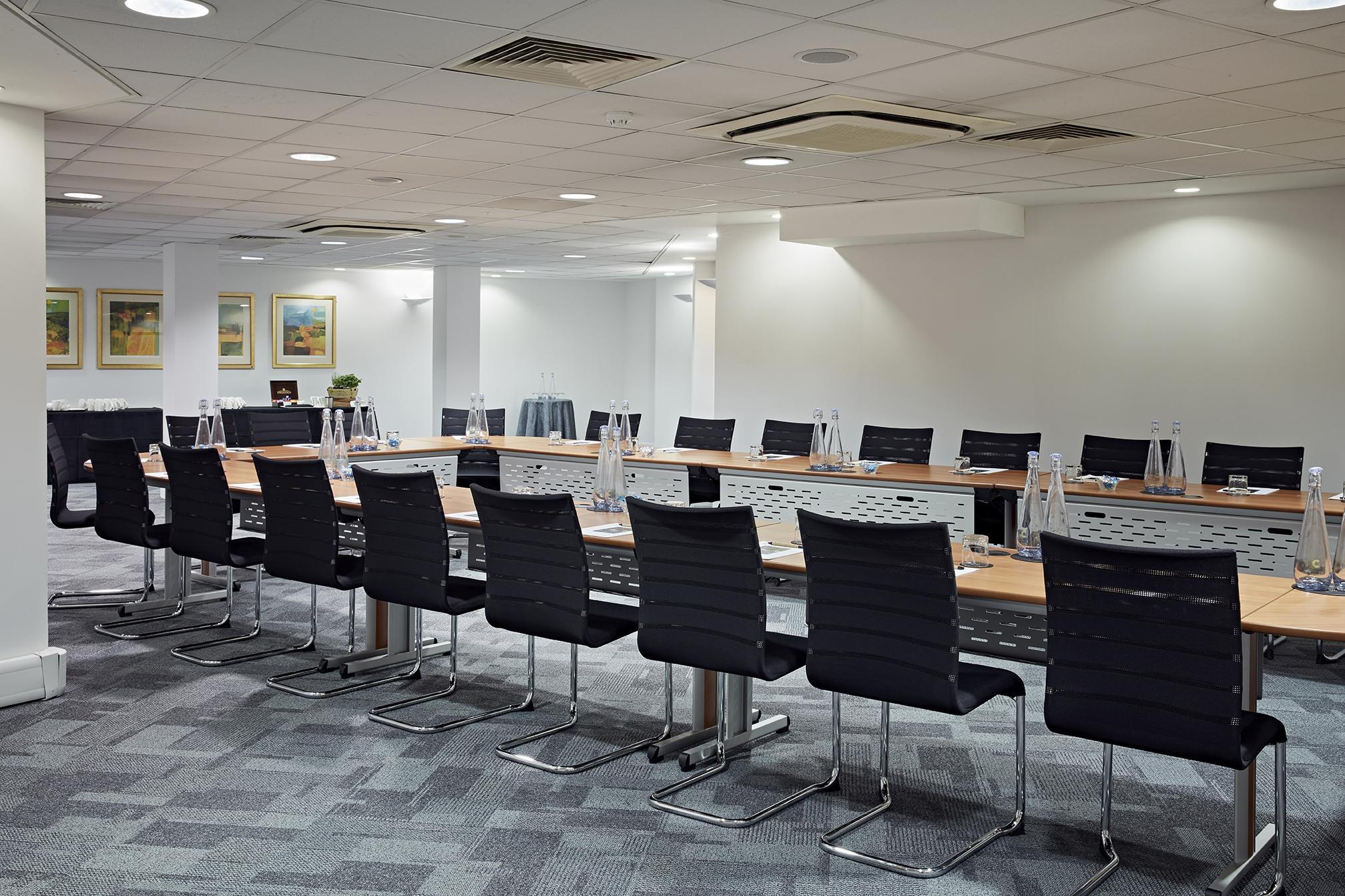 Modern conference room in Church House Westminster, ideal for corporate meetings and workshops.