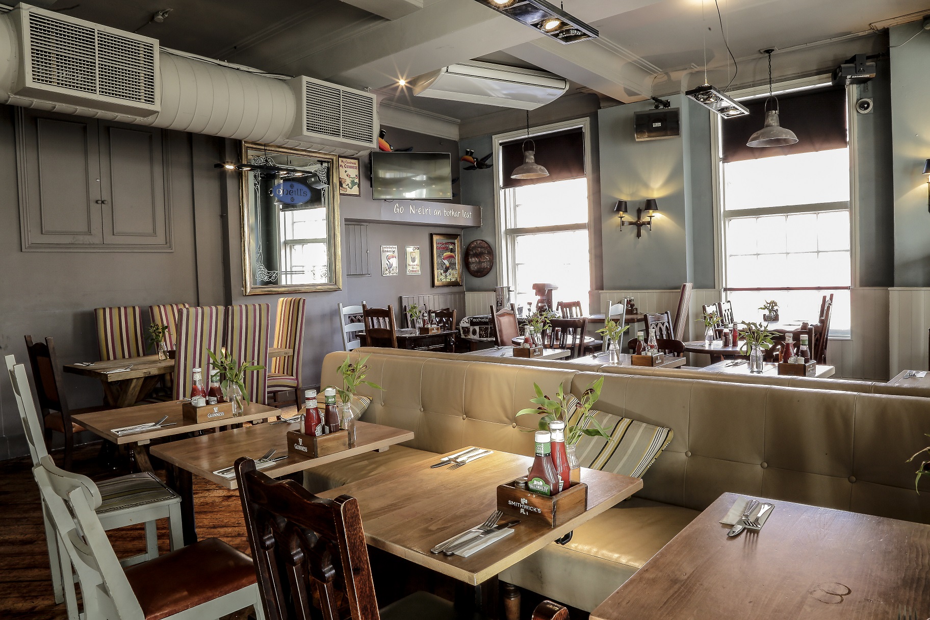 Private function room at O'Neill's Kings Cross, ideal for events and gatherings.