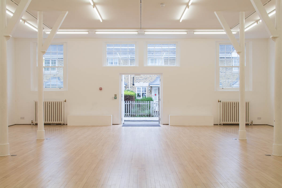 Versatile event space in Staffordshire with natural light, ideal for workshops and receptions.