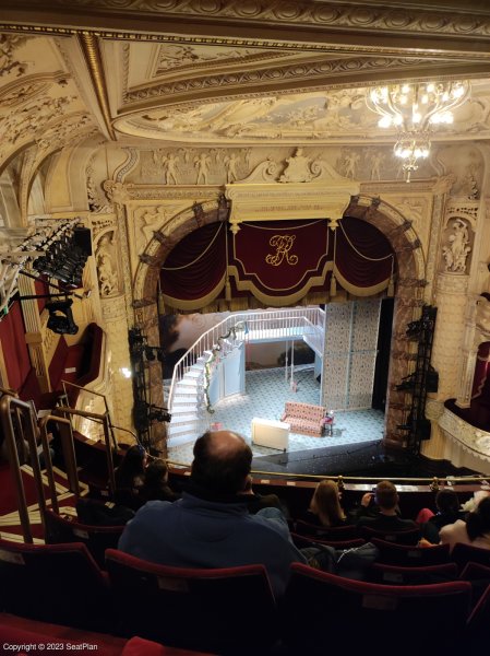 Richmond Theatre Upper Circle View From ...