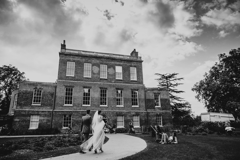 Charming Clissold House dining room, ideal for weddings and events with elegant architecture.