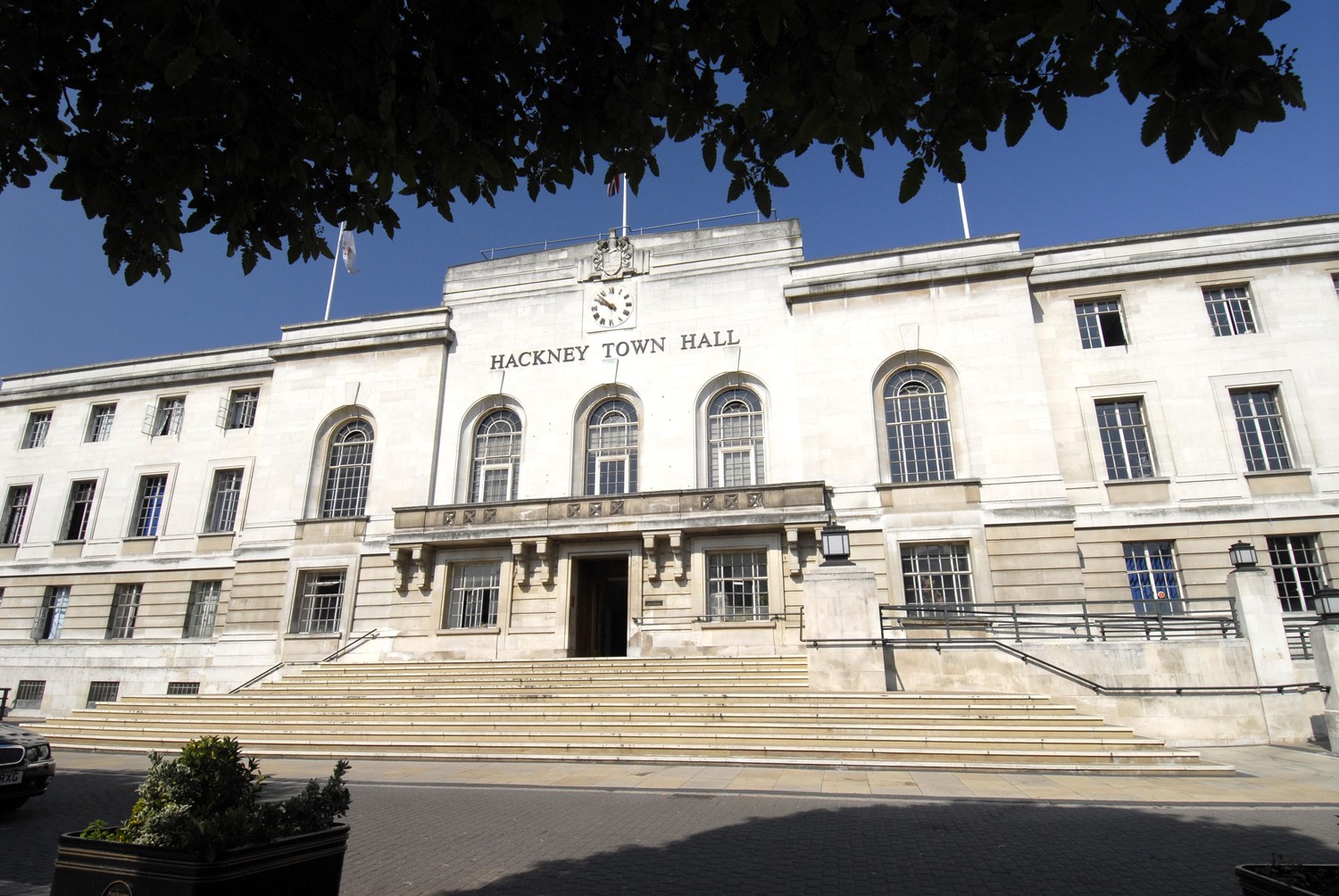 Hackney Town Hall Assembly Hall, grand venue for corporate meetings and community events.