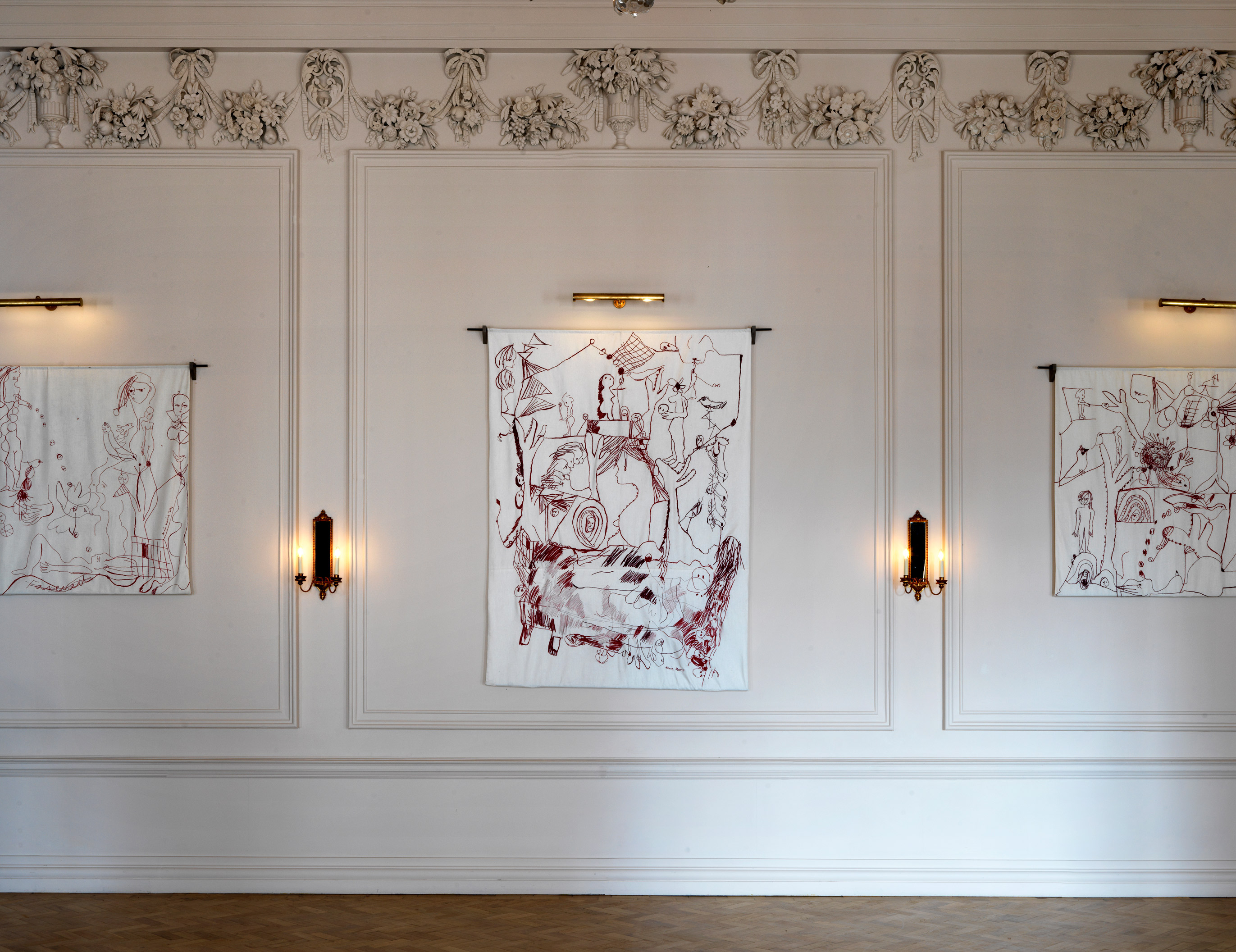 Elegant event space at The Ned with sophisticated decor for upscale meetings and gatherings.