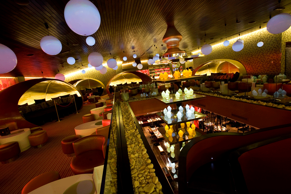 Stylish Cinnabar venue in Vermilion, perfect for upscale events and celebrations.