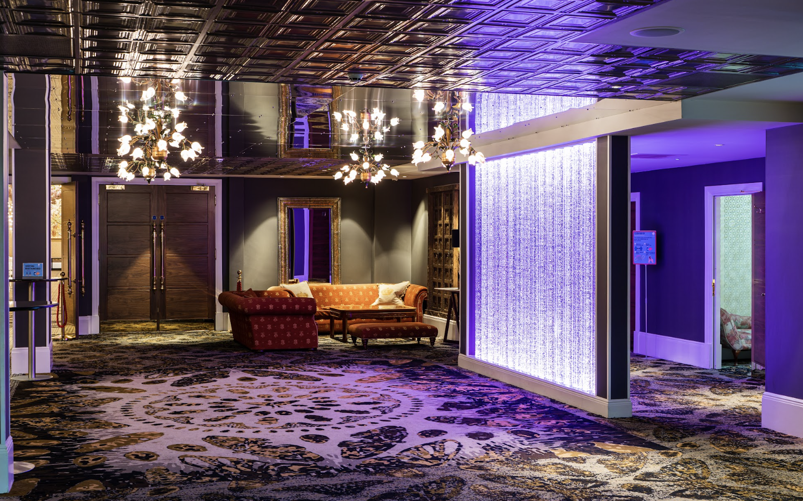 Alan Turing in stylish Vermilion event space, ideal for networking and social gatherings.