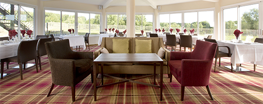 Sandford Lounge at Sandford Springs Hotel, elegant meeting space for gatherings and events.