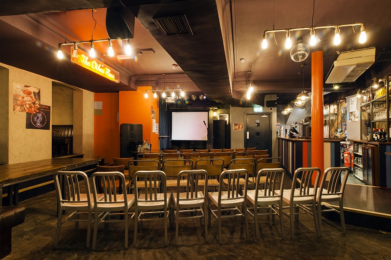 Versatile event space in The Albany W1W, perfect for meetings and workshops.