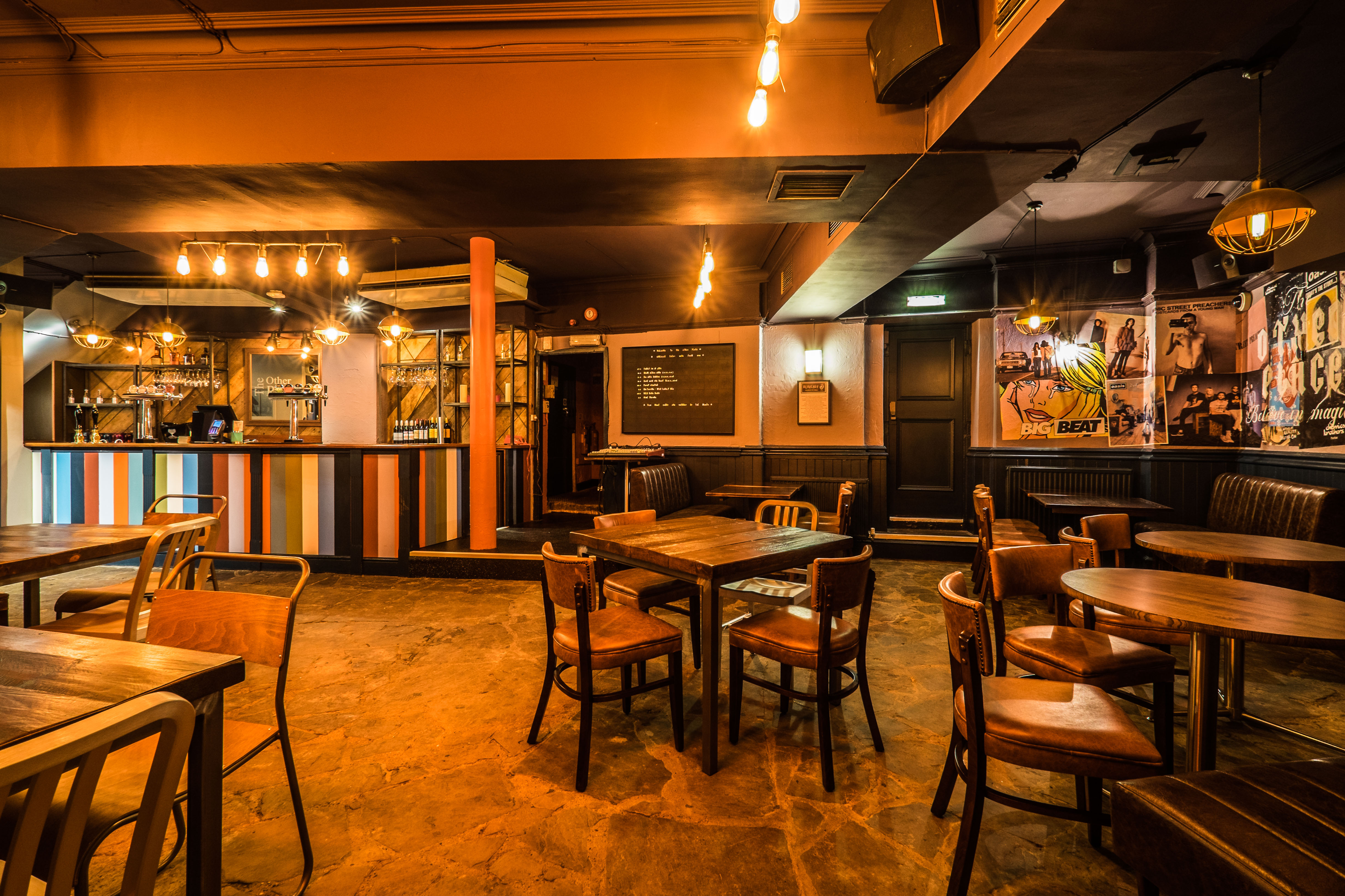 Stylish venue with warm lighting for networking events in The Albany W1W.