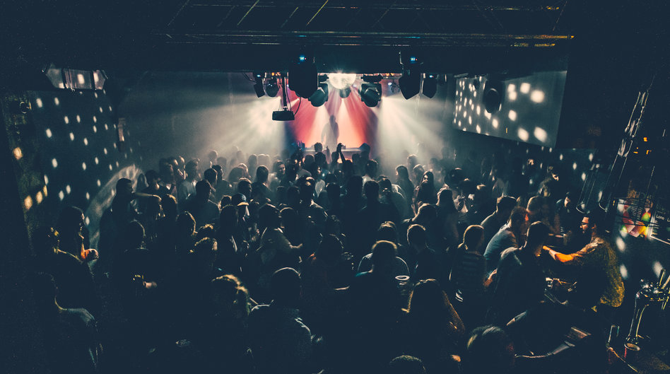 Vibrant event space in Oslo Hackney, perfect for networking and celebrations.