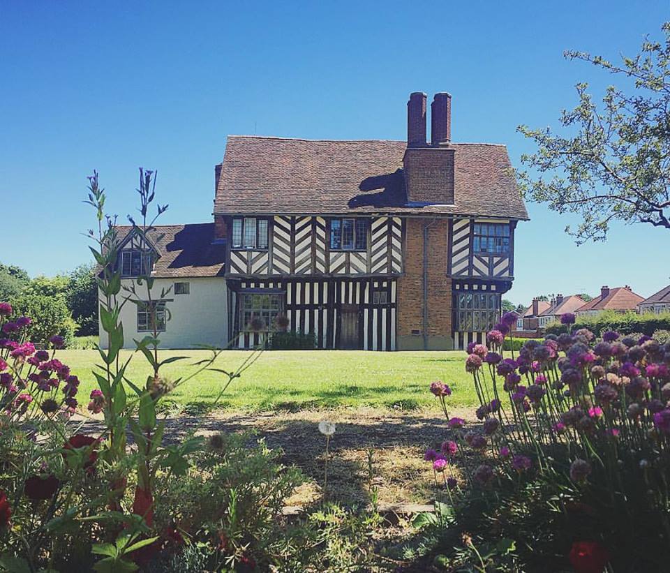Great Hall at Blakesley Hall, timber-framed venue for weddings and events.