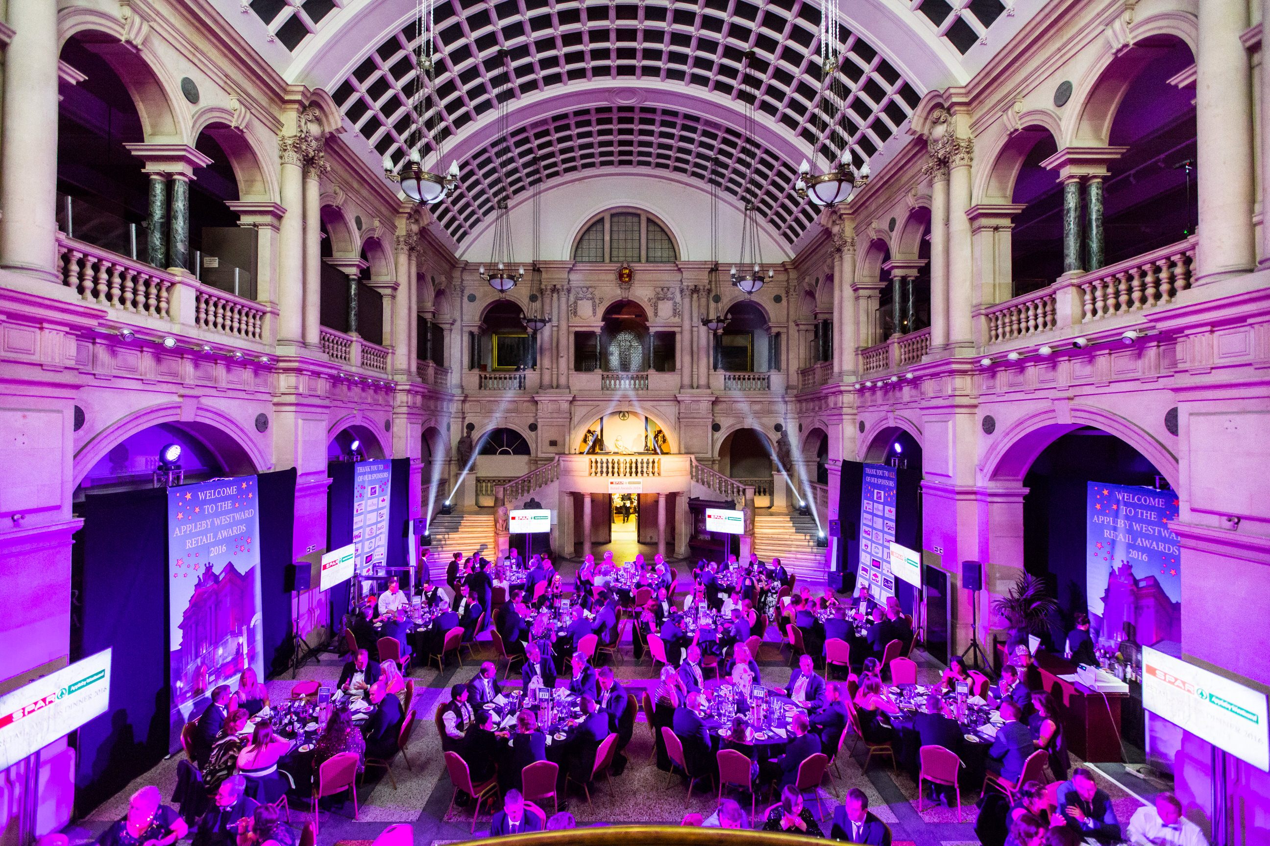 Elegant event space at Bristol Museum, perfect for corporate gatherings and galas.