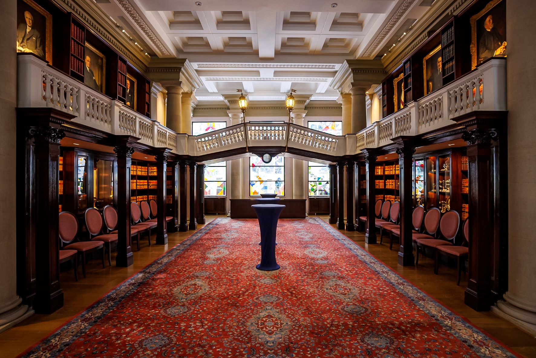 Elegant Members Room at One Moorgate Place, ideal for corporate events and receptions.