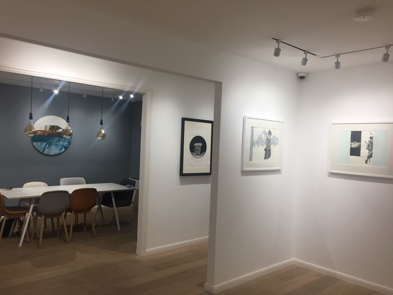 Modern event space in Arthill Gallery, ideal for meetings and creative sessions.