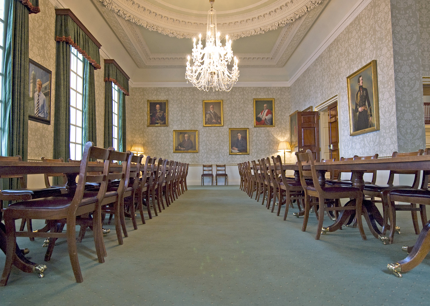 Elegant Council Room at 170 Queen's Gate, ideal for formal meetings and events.
