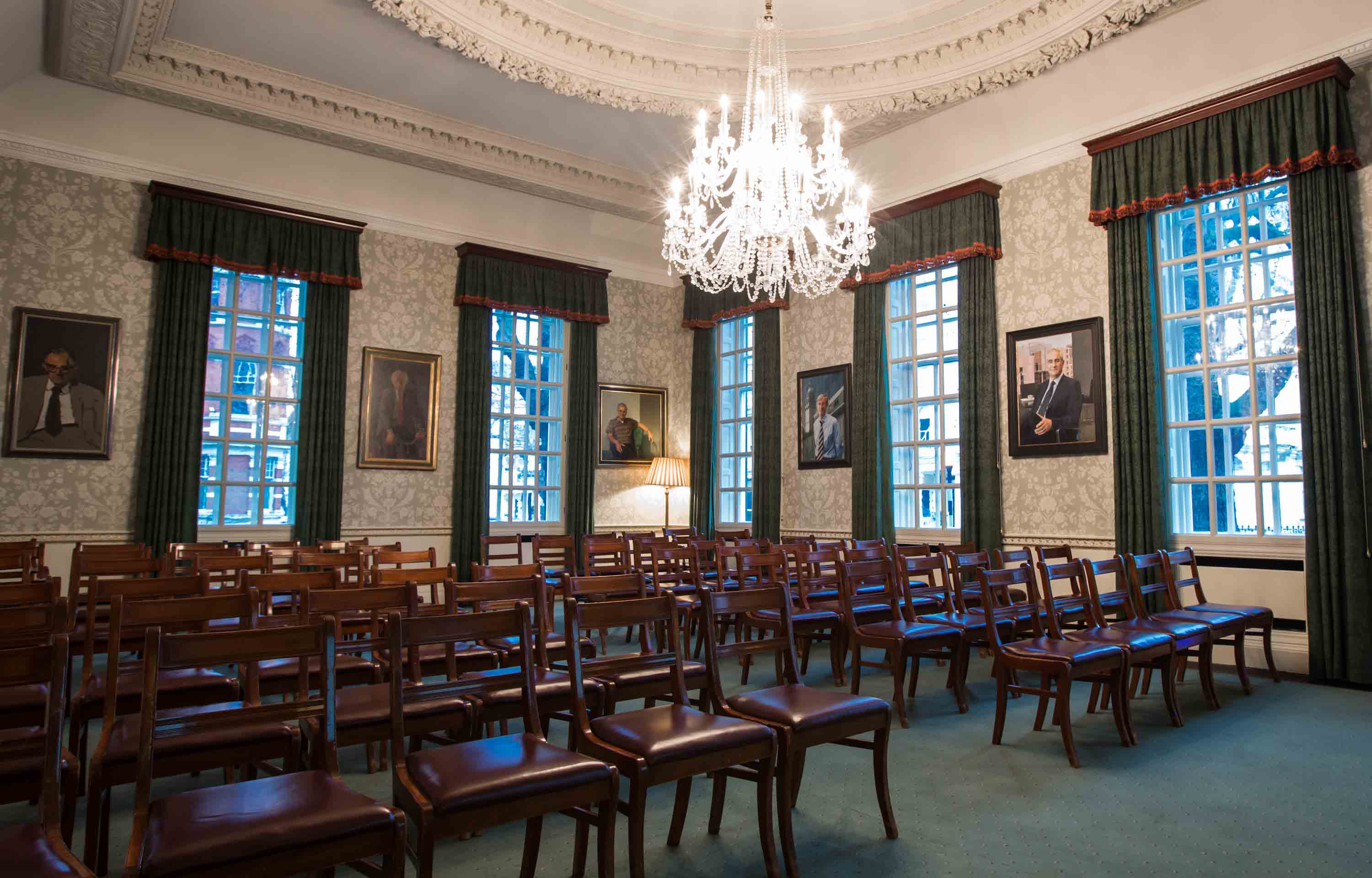 Council Room at 170 Queen's Gate, elegant decor, ideal for corporate meetings and events.