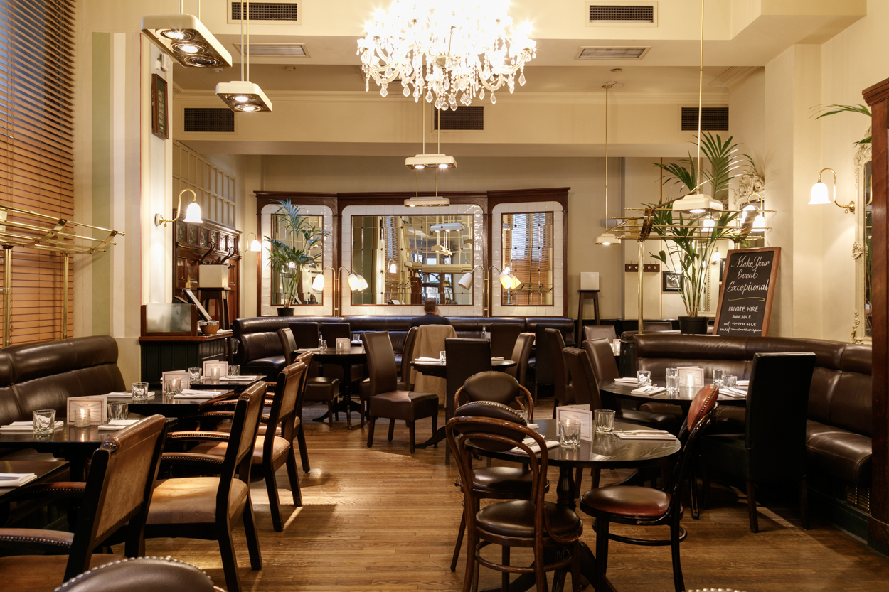 Private room in Browns Mayfair, elegant dining space for intimate events and gatherings.