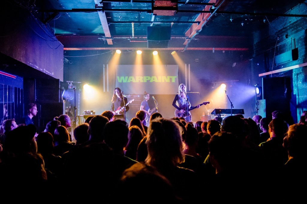 Vibrant live music event at Electrowerkz with engaged audience and bright stage lighting.