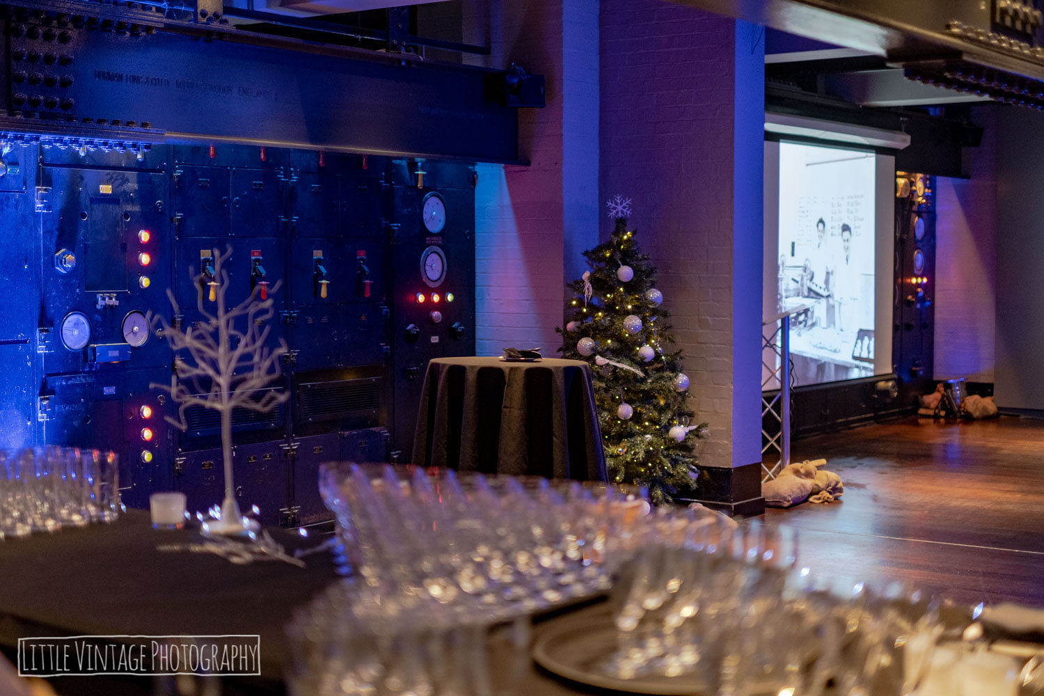 Elegant event space in Harmsworth Room, Churchill War Rooms, perfect for corporate celebrations.