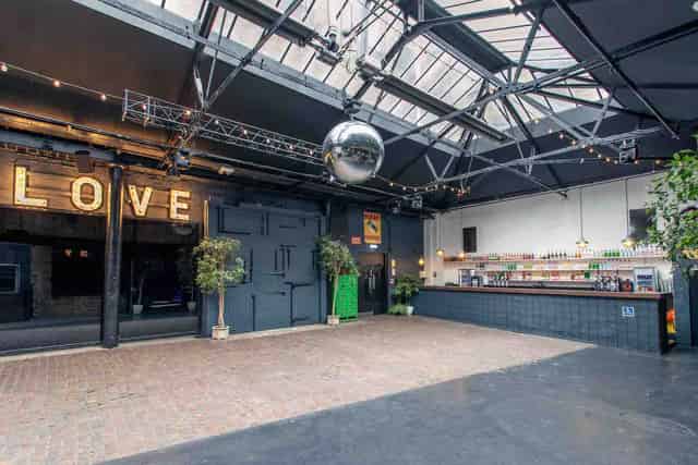 Electrowerkz Ground Floor (Courtyard + Glasshouse + The Cage)