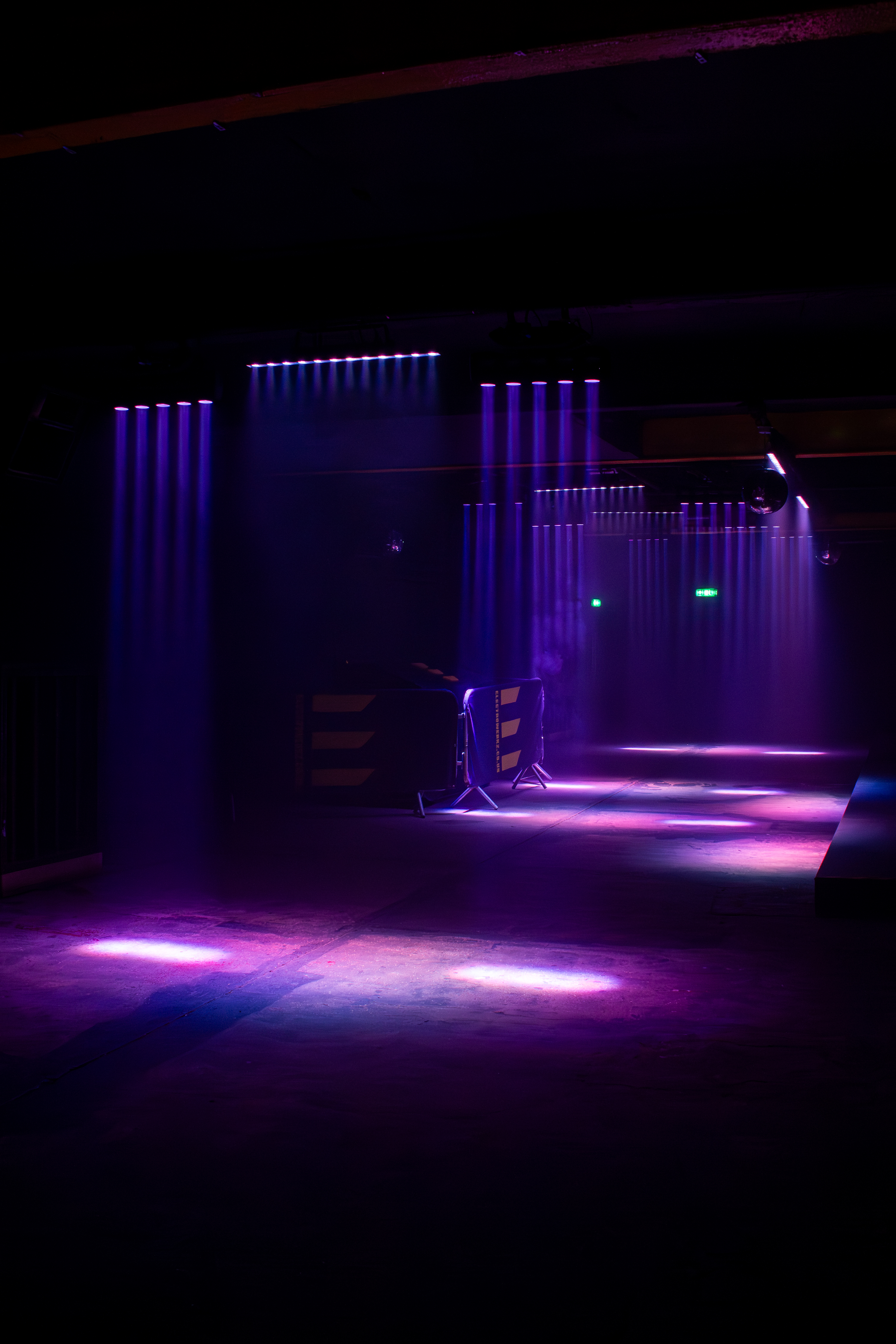 Electrowerkz Middle Floor concert branding event