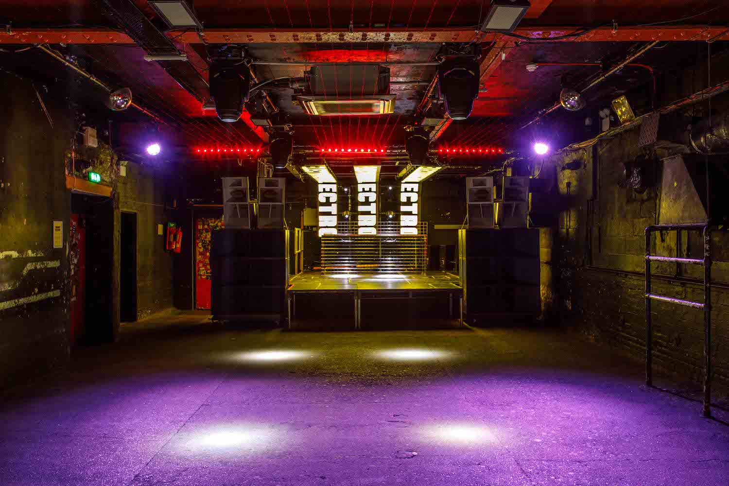 Electrowerkz Top Floor, industrial venue, concert, launch