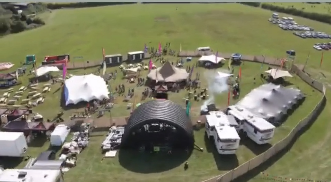 Vibrant outdoor event setup at Main Events Field, ideal for festivals and gatherings.