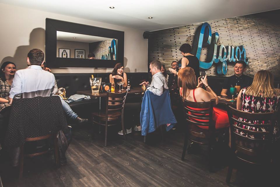 Vibrant social gathering in stylish venue for networking and celebrations.