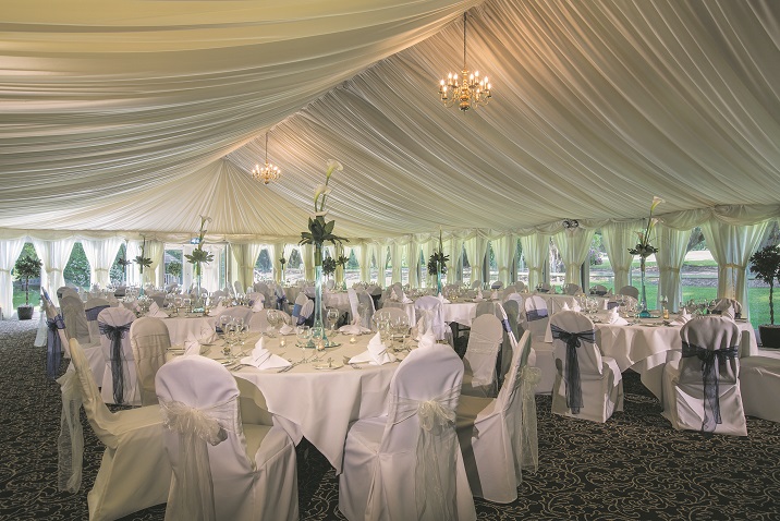 Elegant event space at New Hall Hotel & Spa, perfect for weddings and corporate events.