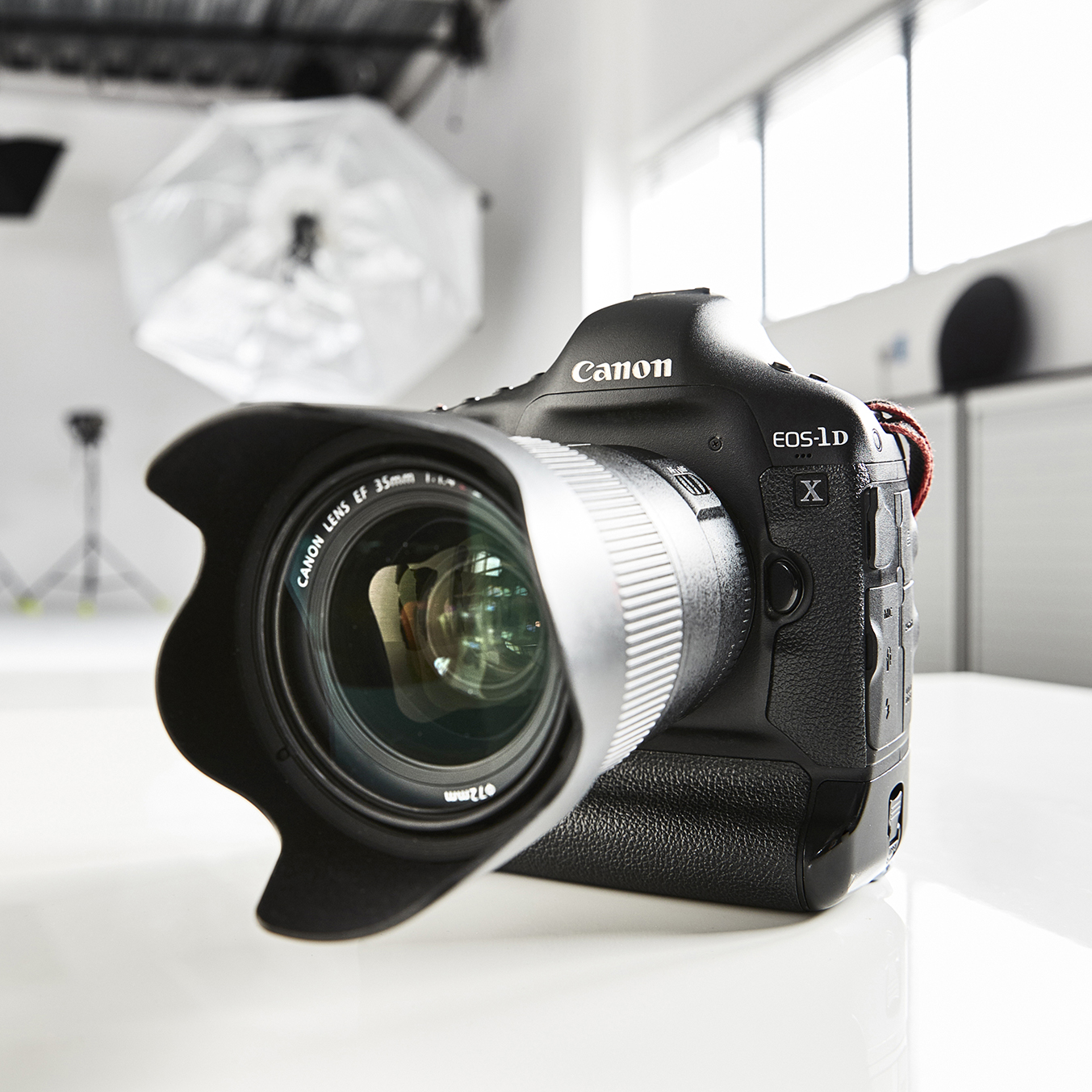 High-end Canon DSLR camera for professional event photography at Monkey Business Studio.