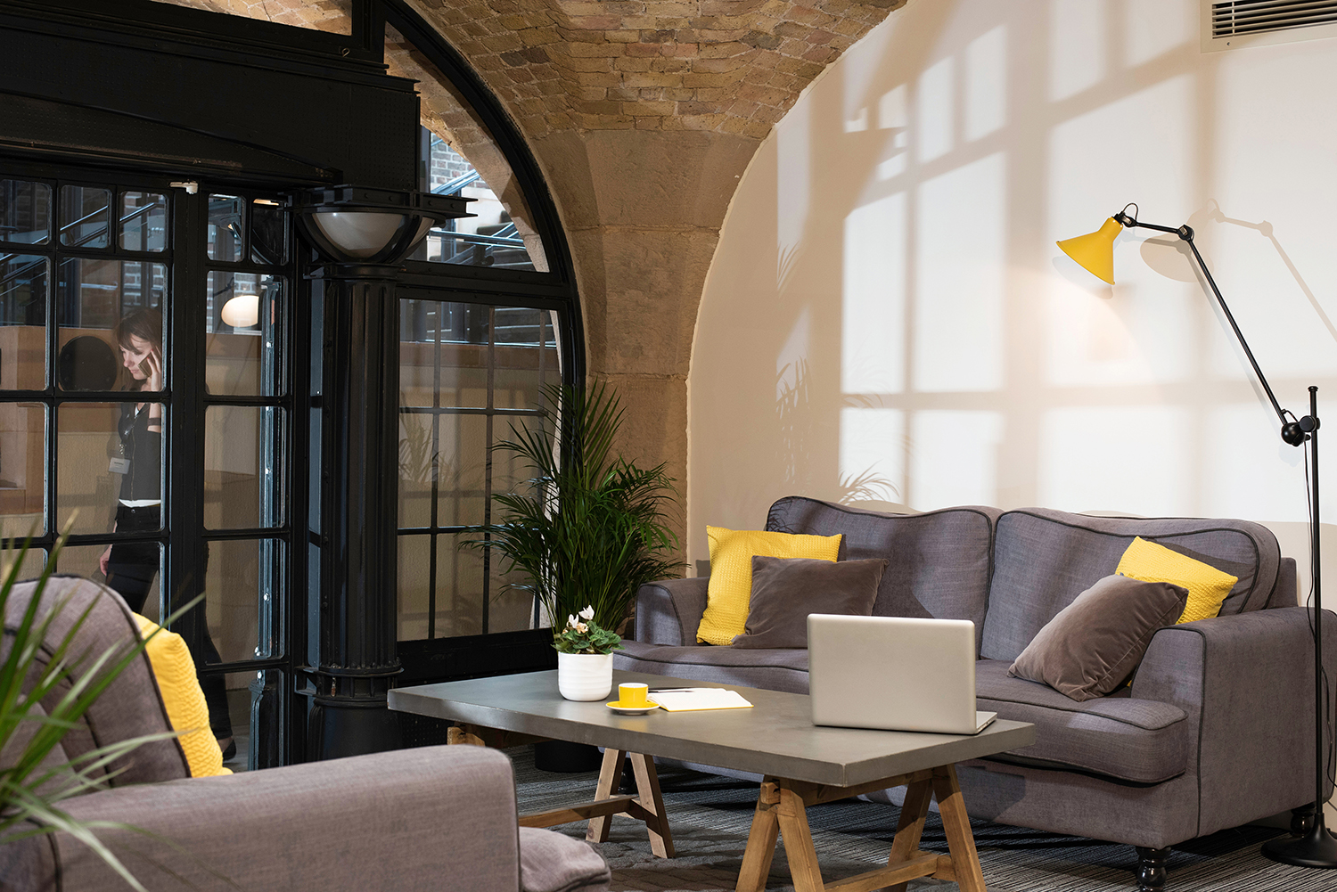 Stylish lounge area in Whole Meeting Room Suite, ideal for networking events and collaboration.