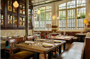 Stylish restaurant interior at Whole Restaurant, ideal for intimate gatherings and corporate events.