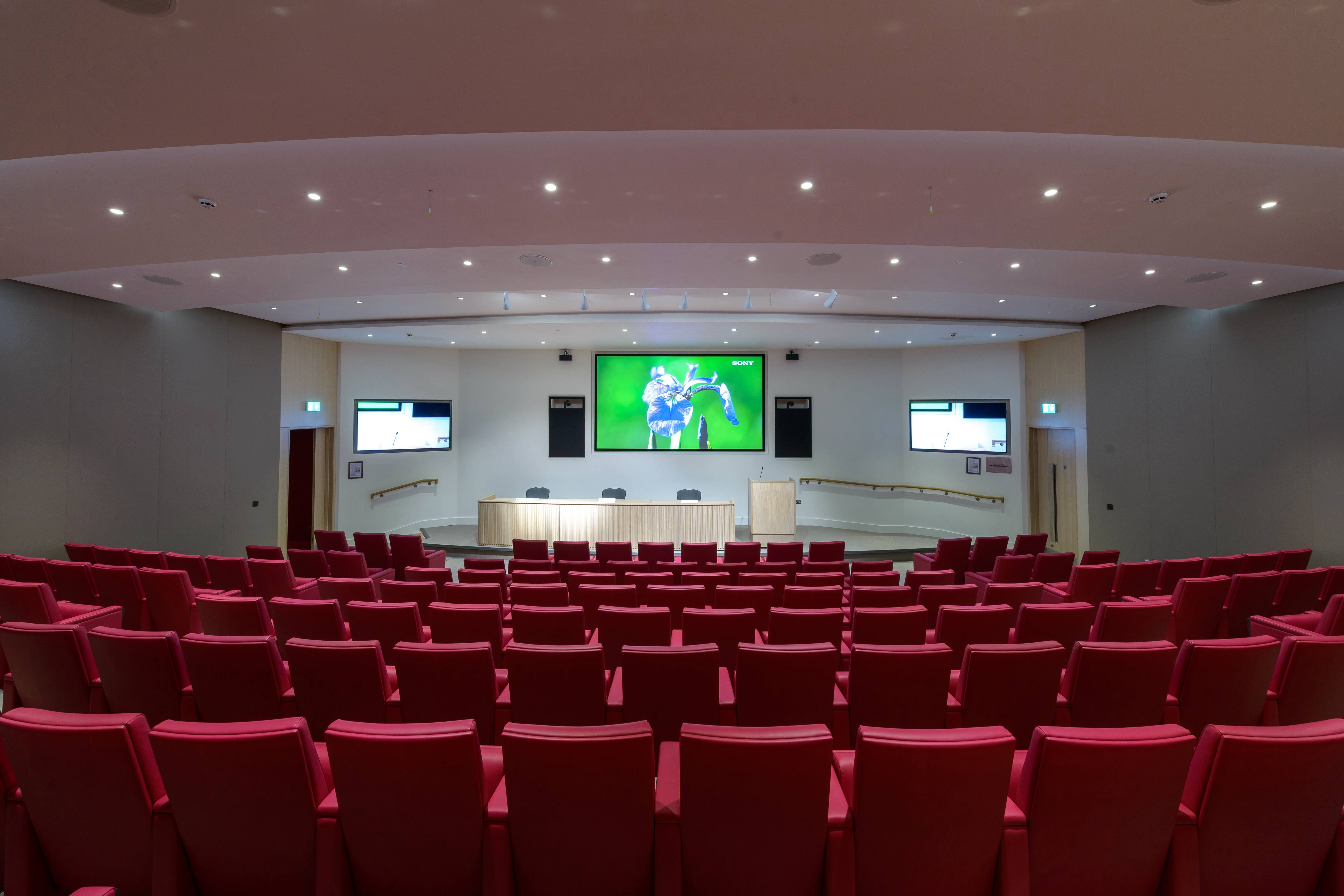 Turing Lecture Theatre, Savoy Place, London conference, hybrid event