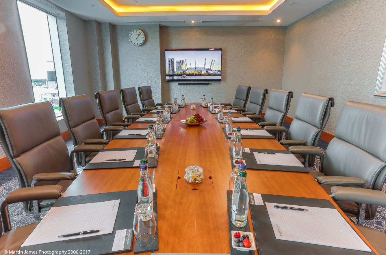 Conference room at Greenwich Suites, InterContinental London - The O2, ideal for meetings.